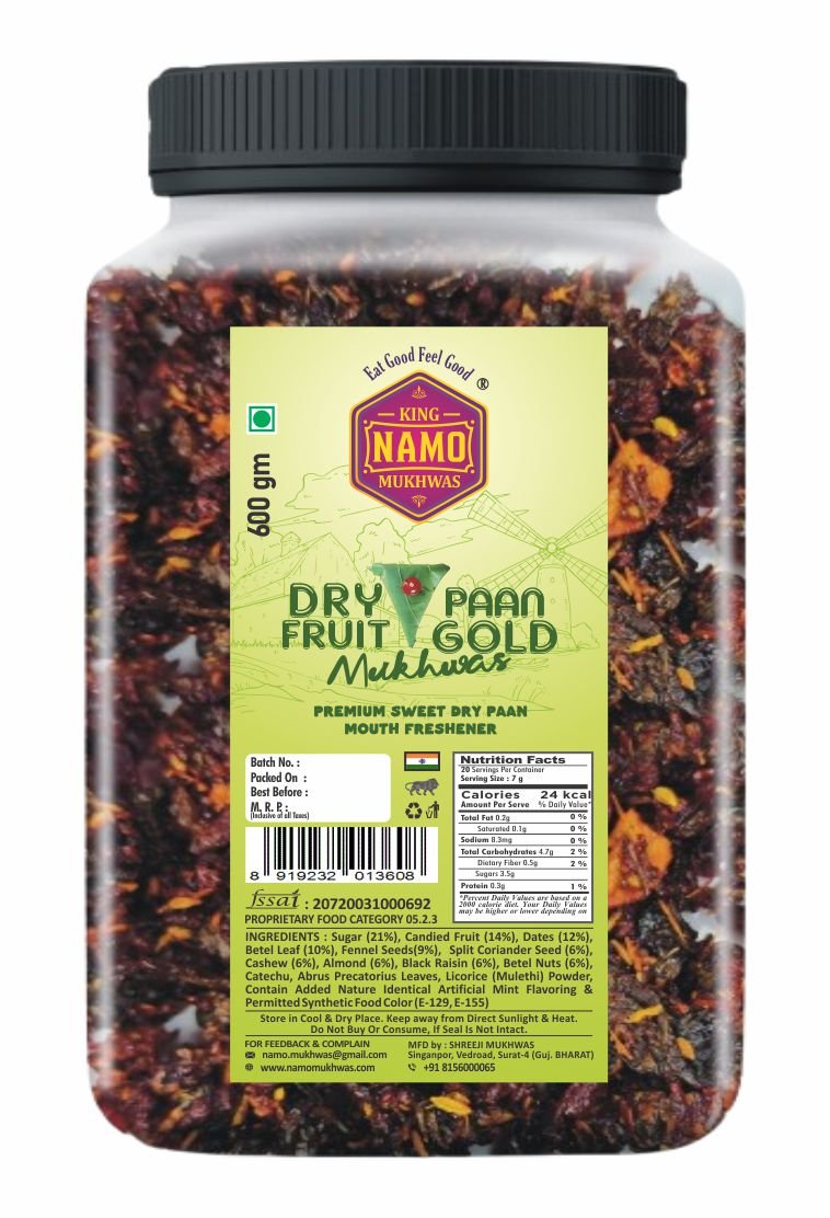 DRYFRUIT PAAN GOLD A