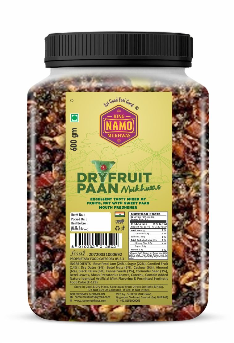 Dry fruit Paan A